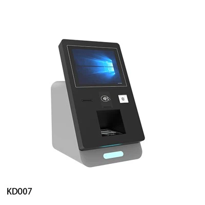 Kiosco de pago sin efectivo para escritorio