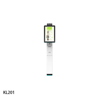 Kiosco de pago sin efectivo con pantalla curva de Modern