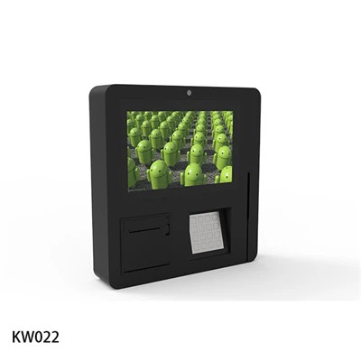 Quiosco montado en la pared para un servicio eficiente